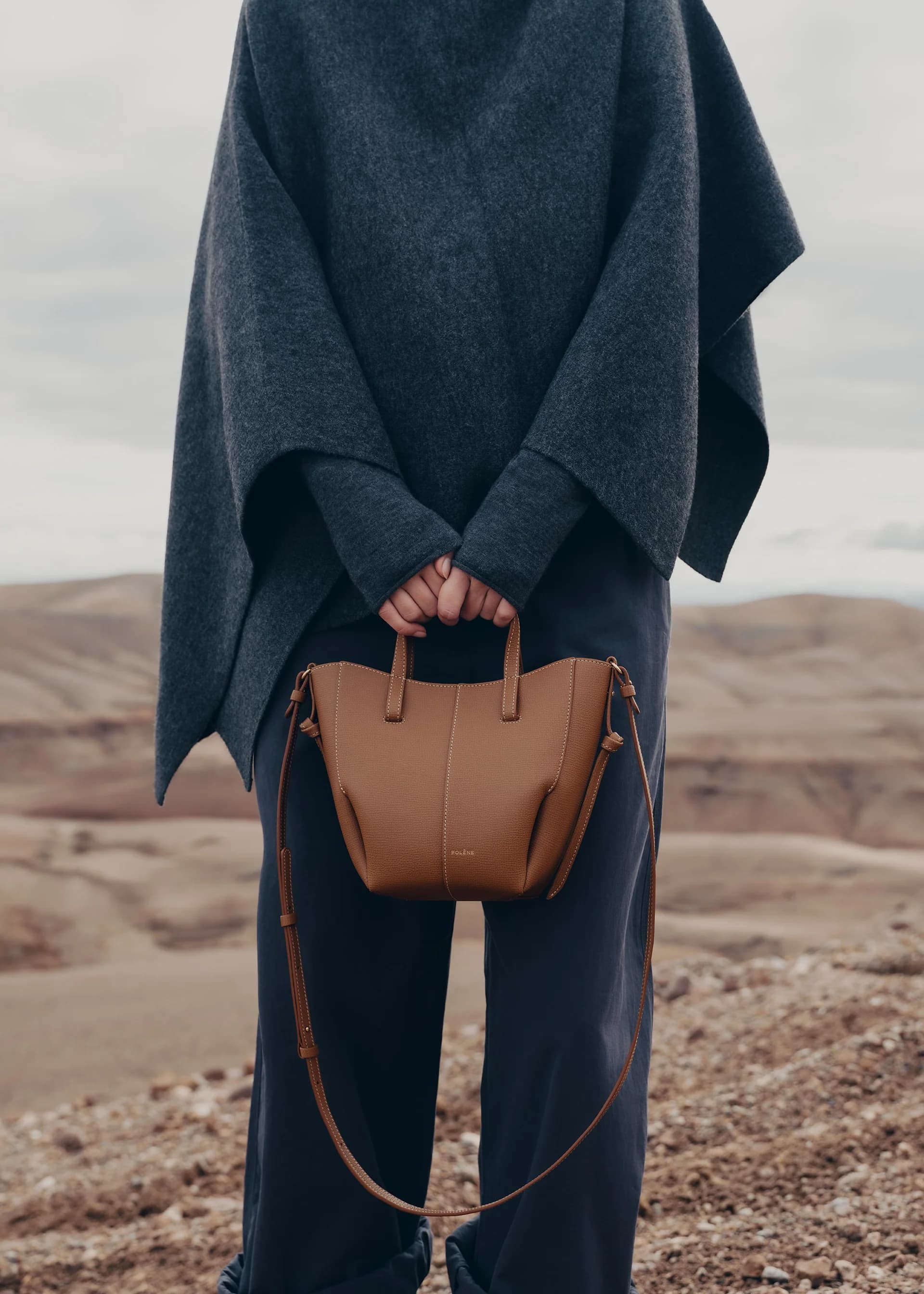 CYME MINI Camel Grained