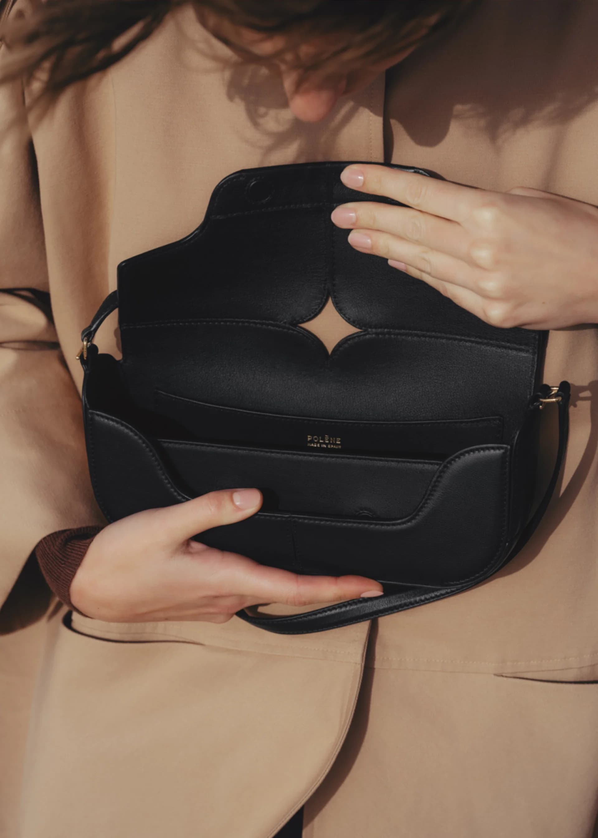 Polène Bag OSMO — Full Black