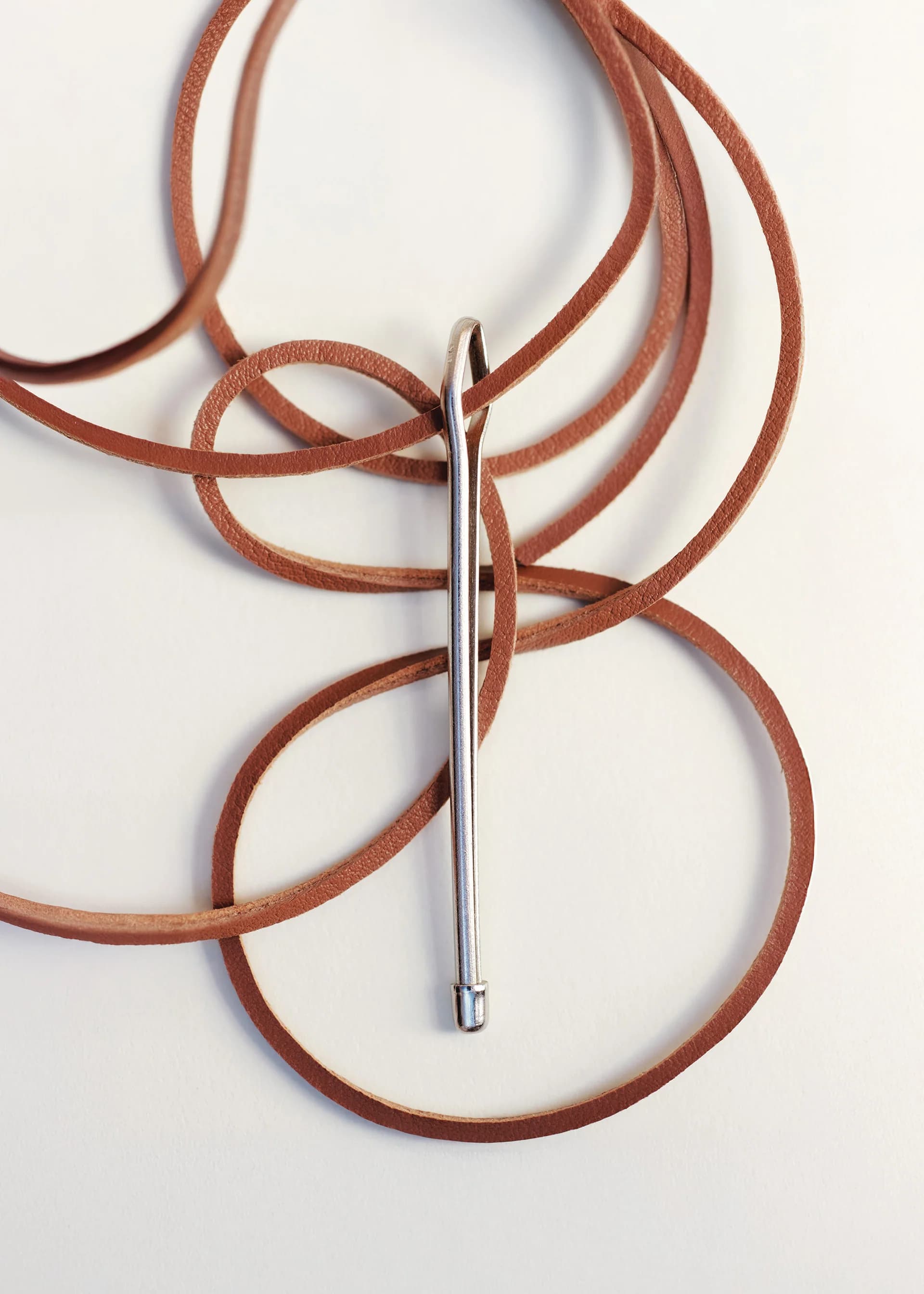 Polène Bag BÉRI RIZOM — Cognac