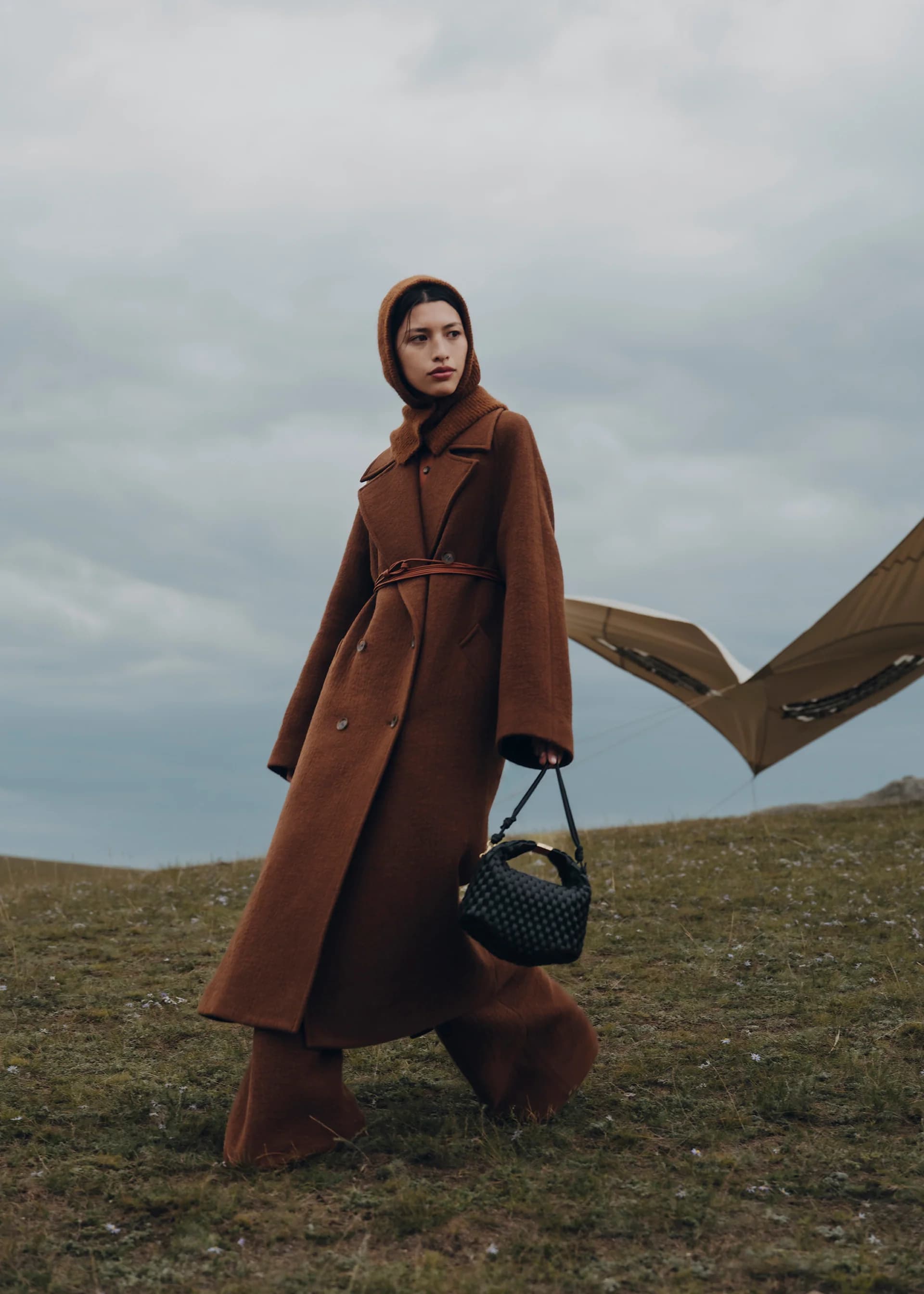 Polène Bag BÉRI ONDA — Black