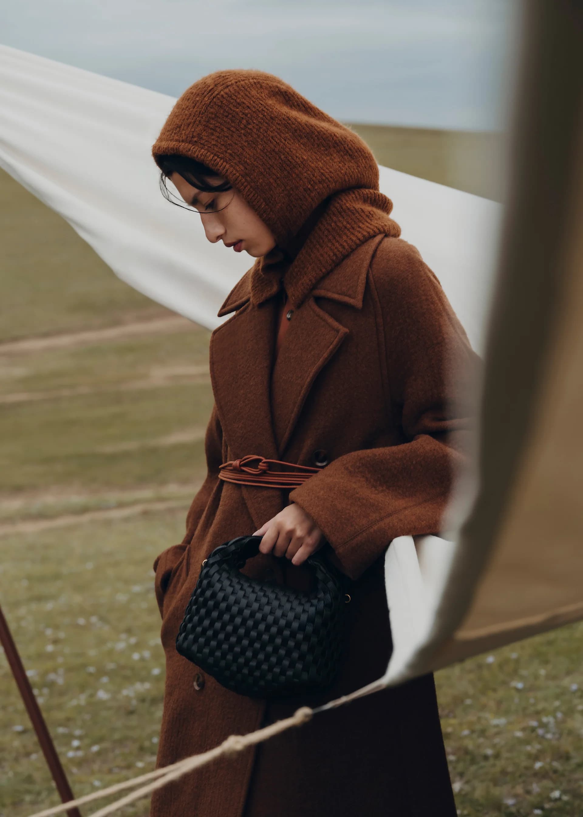 Polène Bag BÉRI ONDA — Black