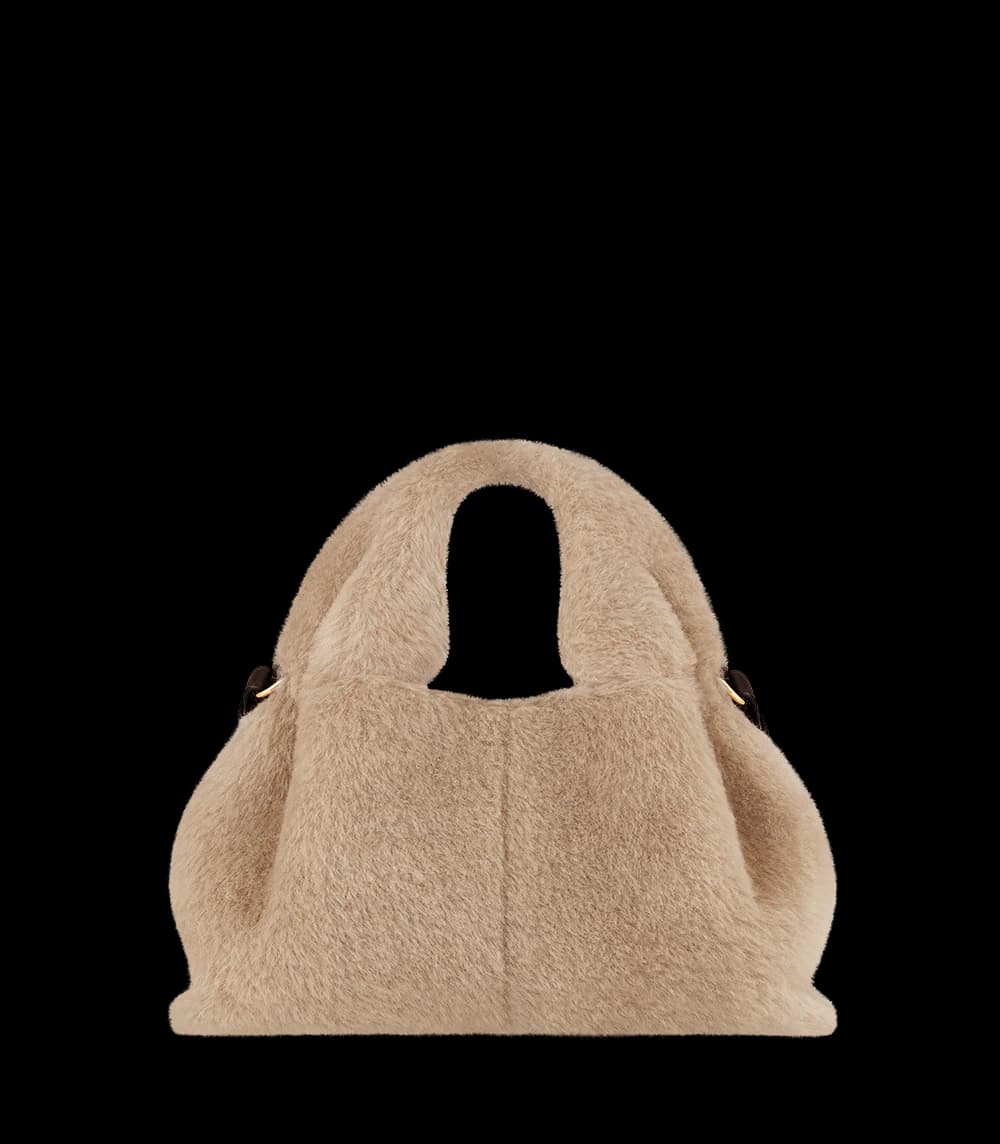Polène NUMÉRO NEUF MINI Alpaca — sac Polène authentique