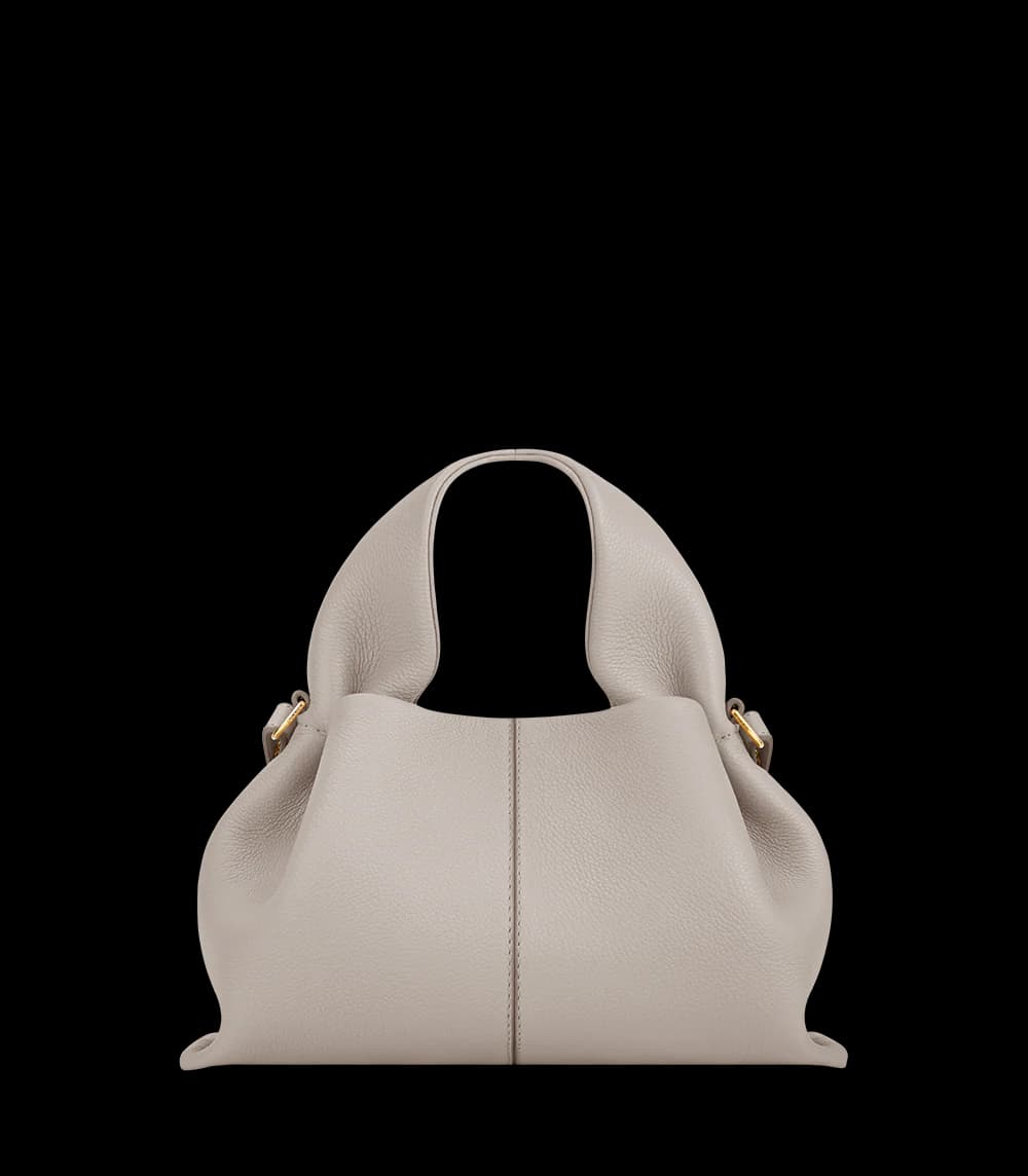 Polène NUMÉRO NEUF MINI Mist Grained — sac Polène authentique