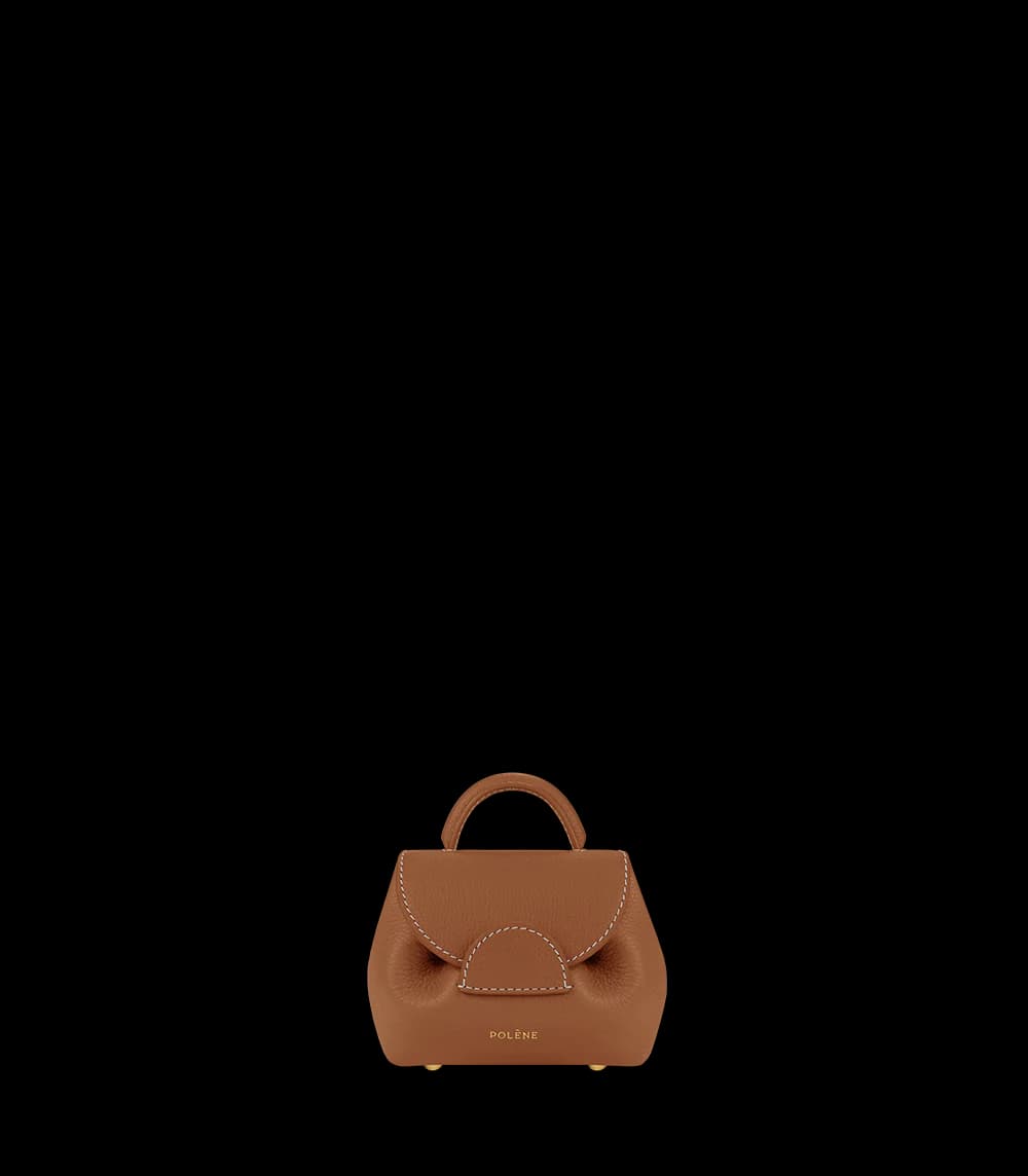 Polène NUMÉRO UN MICRO Grained Camel — authentic Polène bag