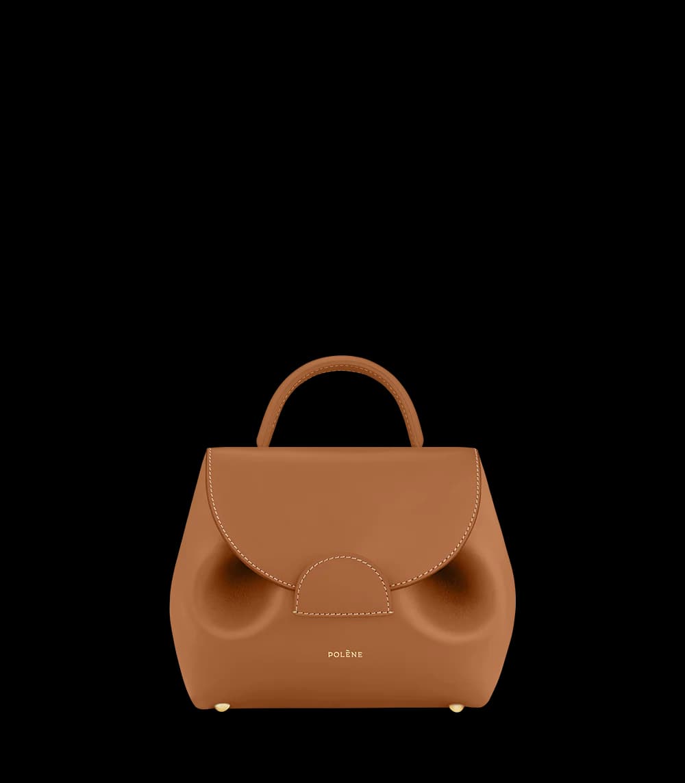 Polène NUMÉRO UN NANO Smooth Camel — authentic Polène bag