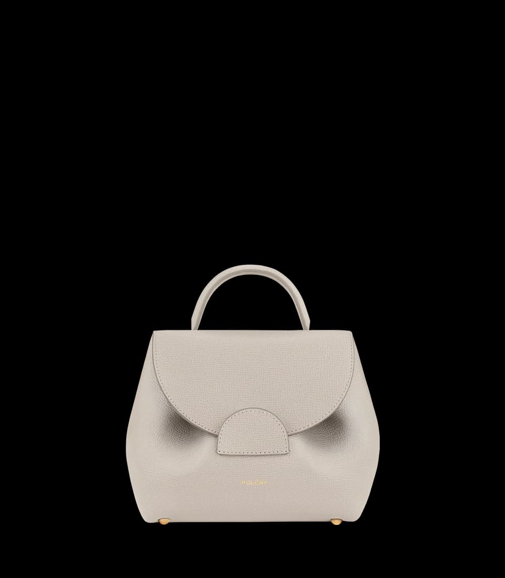 Polène NUMÉRO UN NANO Grained Chalk — authentic Polène bag