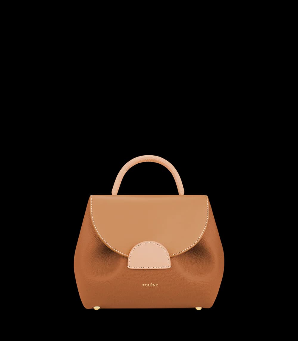 Polène NUMÉRO UN NANO Trio Camel — authentic Polène bag
