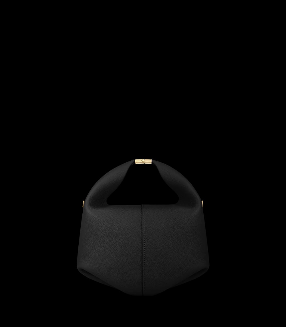 Polène Bag BÉRI CHAÎNE — Black Grained